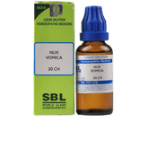 SBL Homeopathy Nux Vomica Dilution - 30 CH